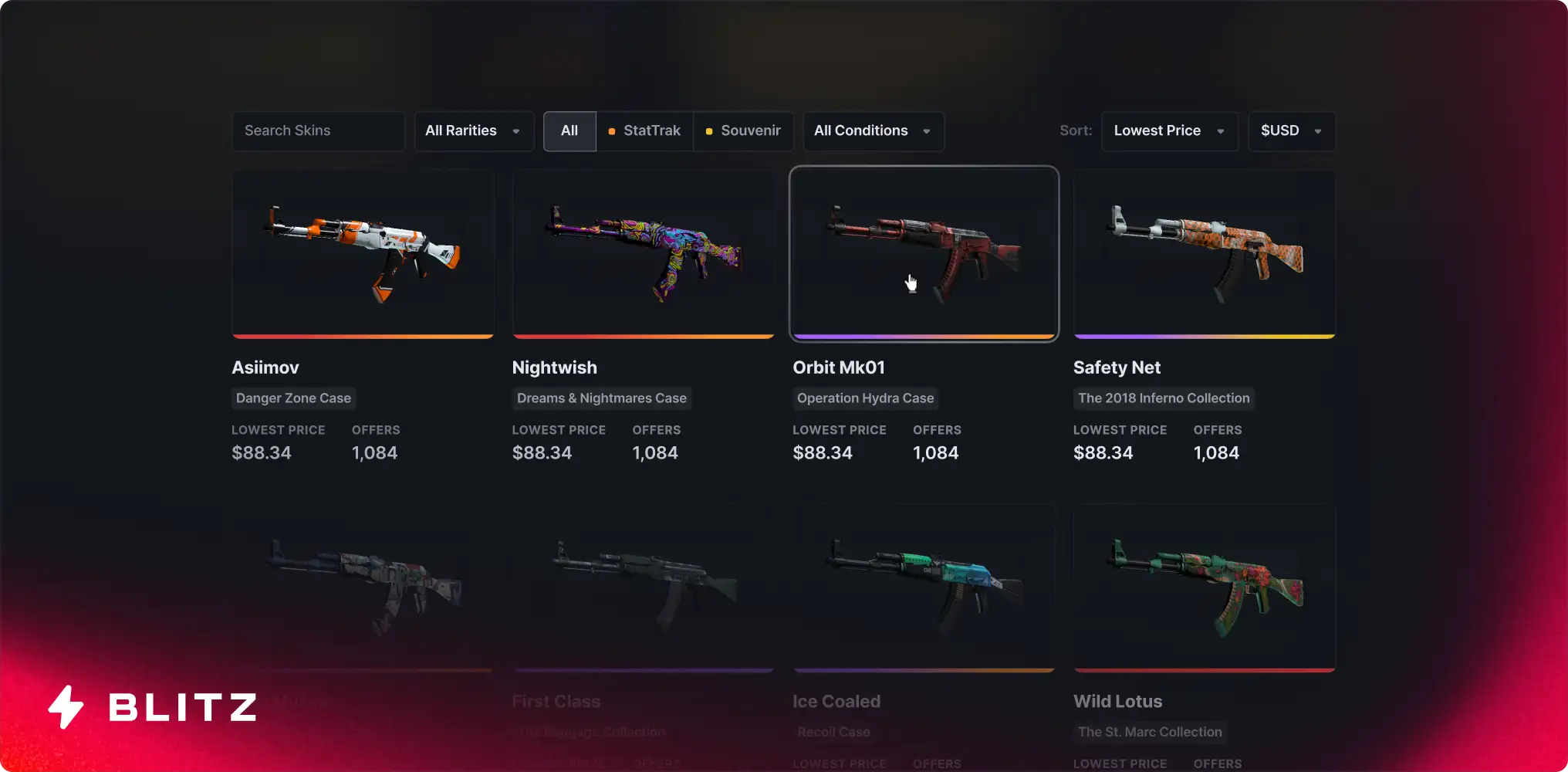 CS2 Skins Marketplace