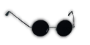 Round frame sunglasses