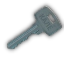 Power substation utility cabin key