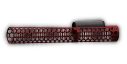 AK Hexagon tubular handguard (Anodized Red)