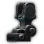 MCX flip-up rear sight