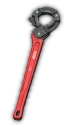 Pipe grip wrench