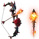 Primal Flame Bow