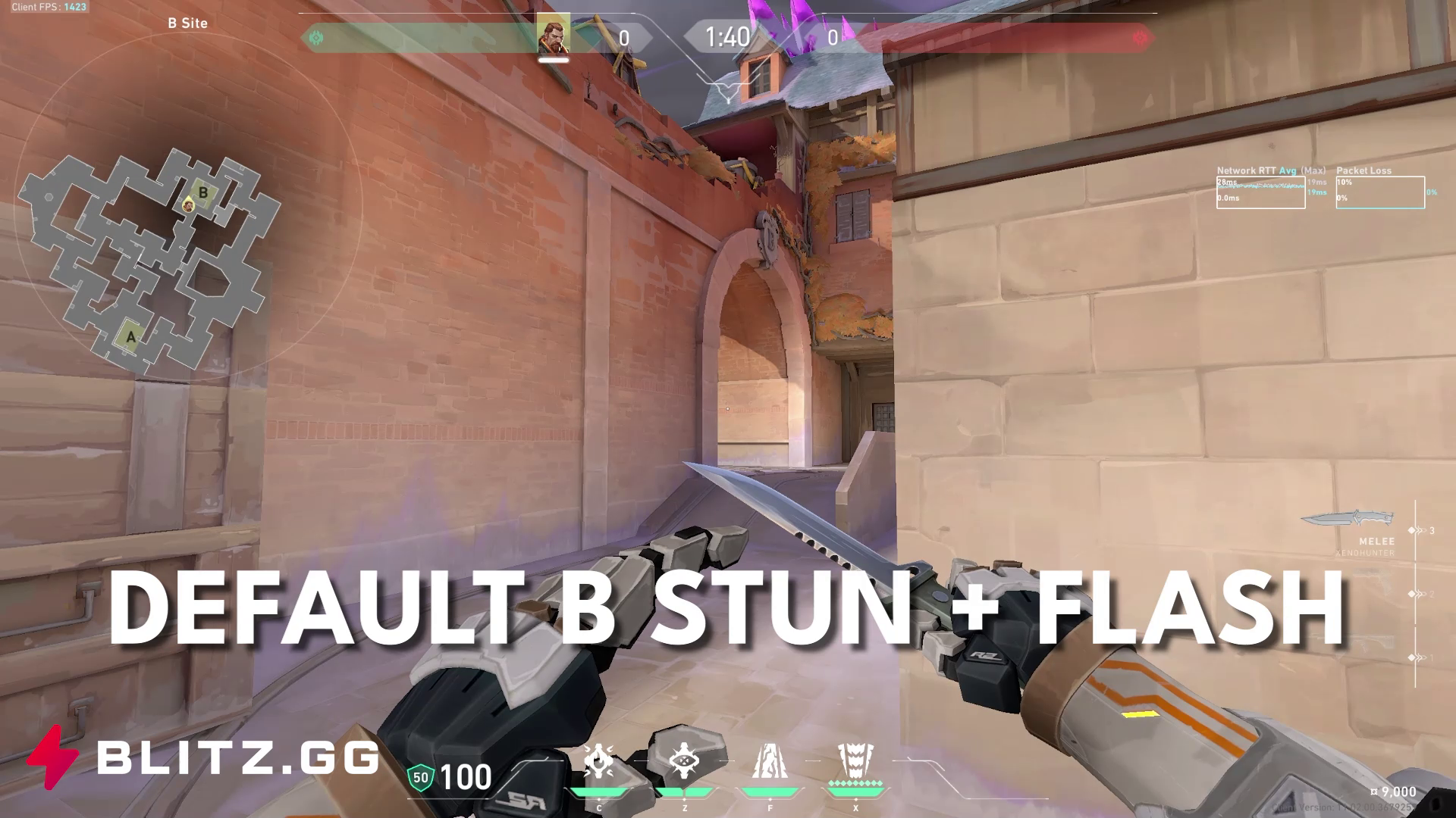 Default B Main Stun + Flash