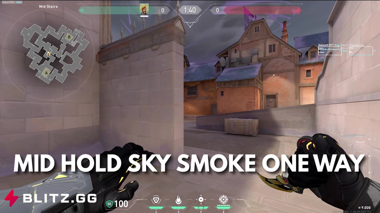 Bottom Mid Hold Sky Smoke One Way