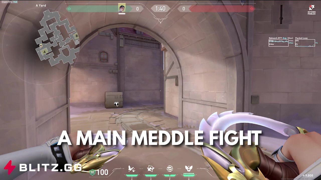 A Main to Chokepoint Meddle Fight