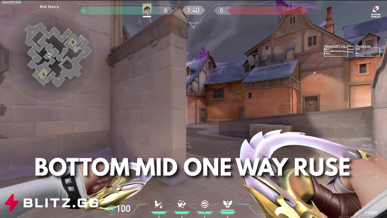 Bottom Mid One Way Ruse