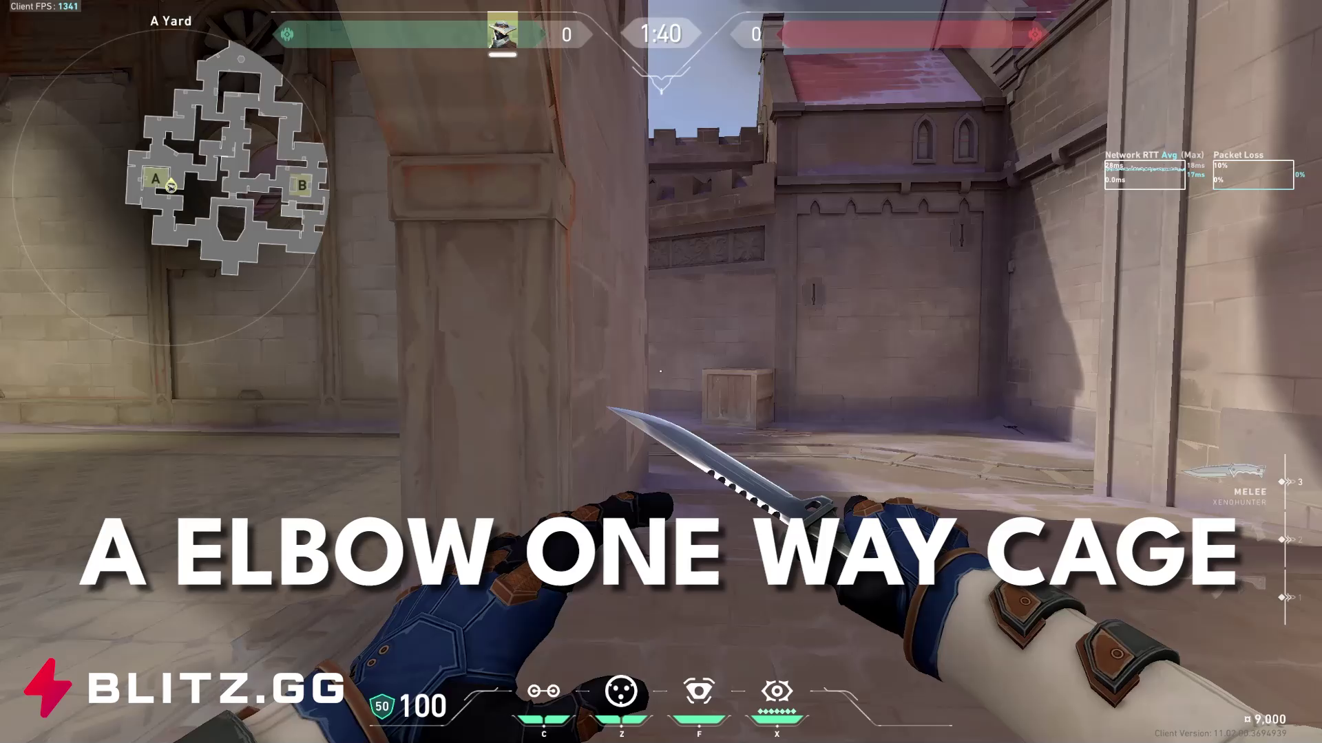 A Site Elbow One Way Cage