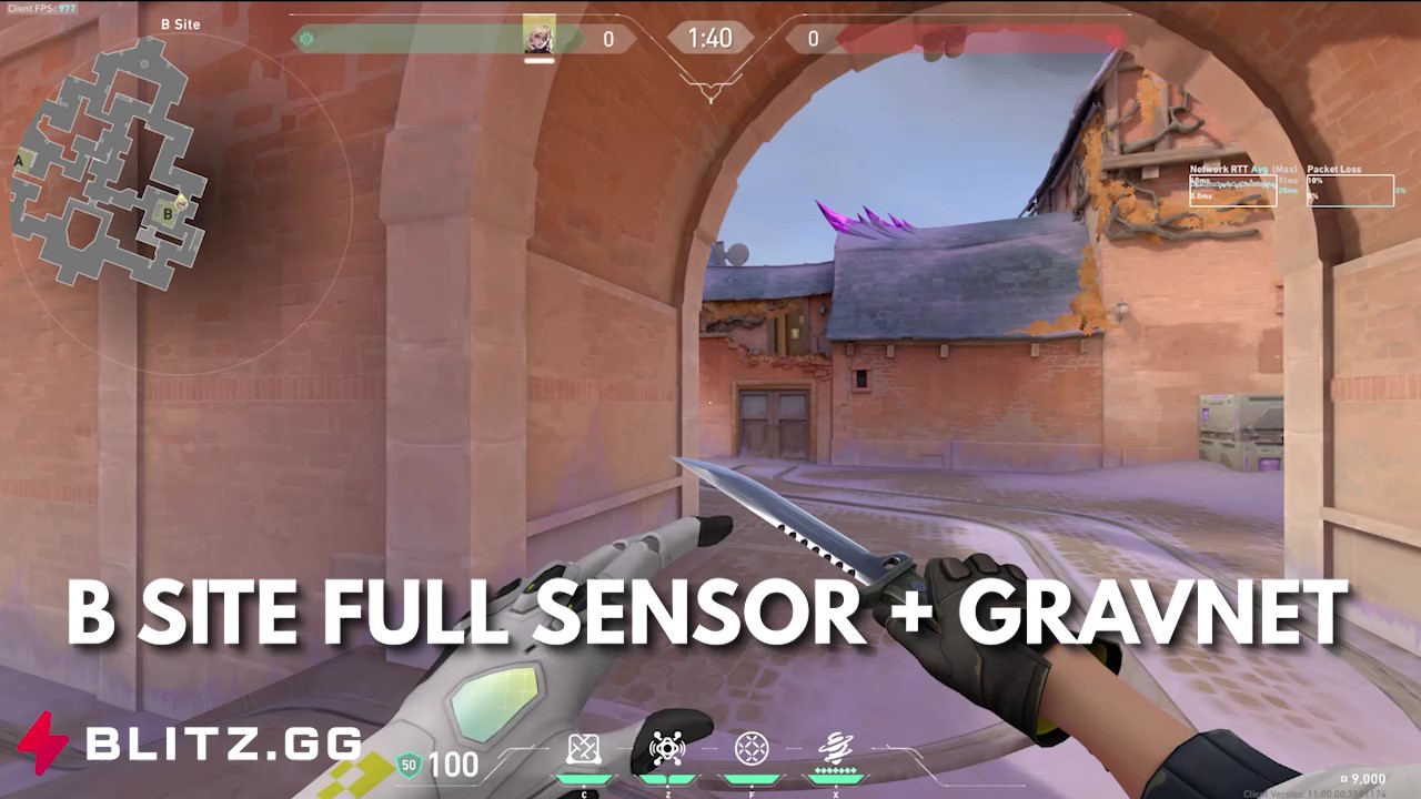 B Site Full Sensor + Gravnet Hold