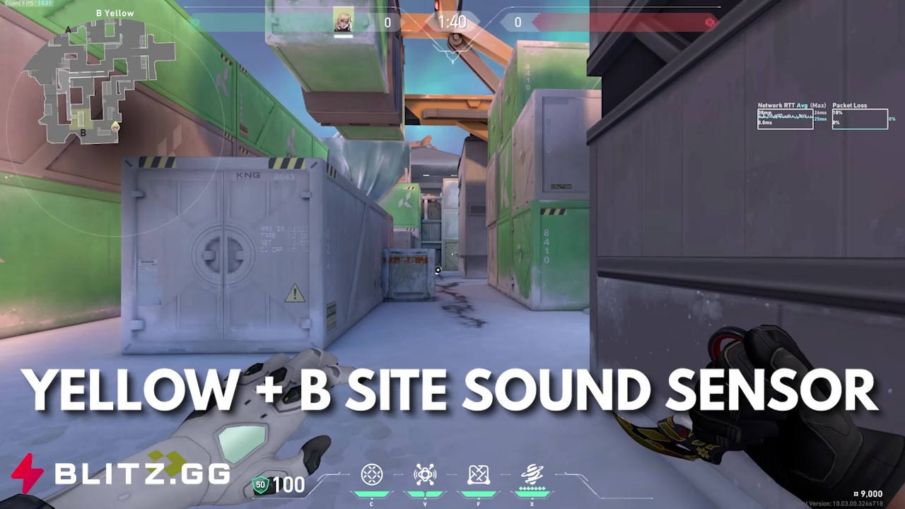 Yellow + B Plant Sonic Sensors