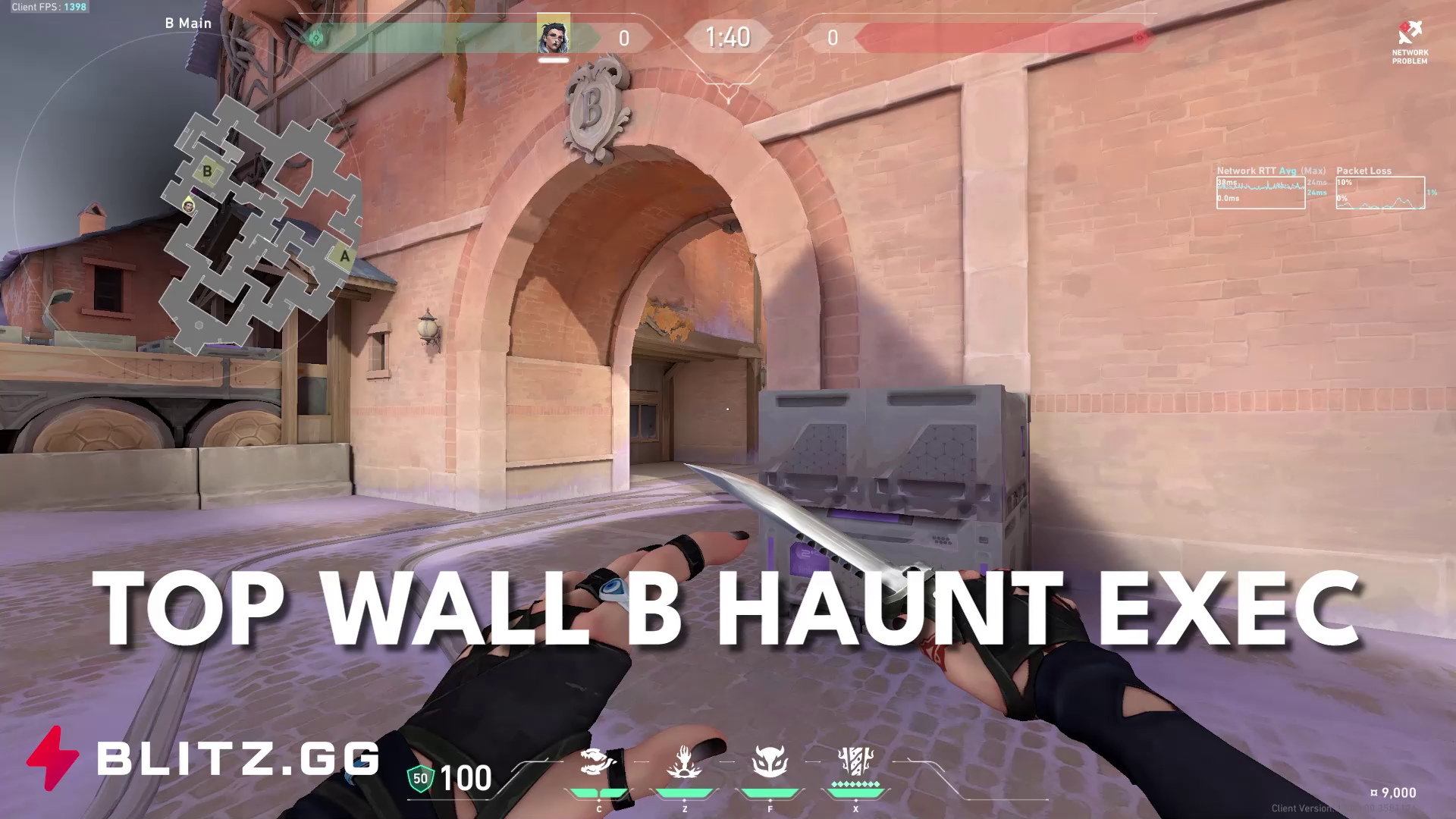 Top Wall B Site Haunt Execute