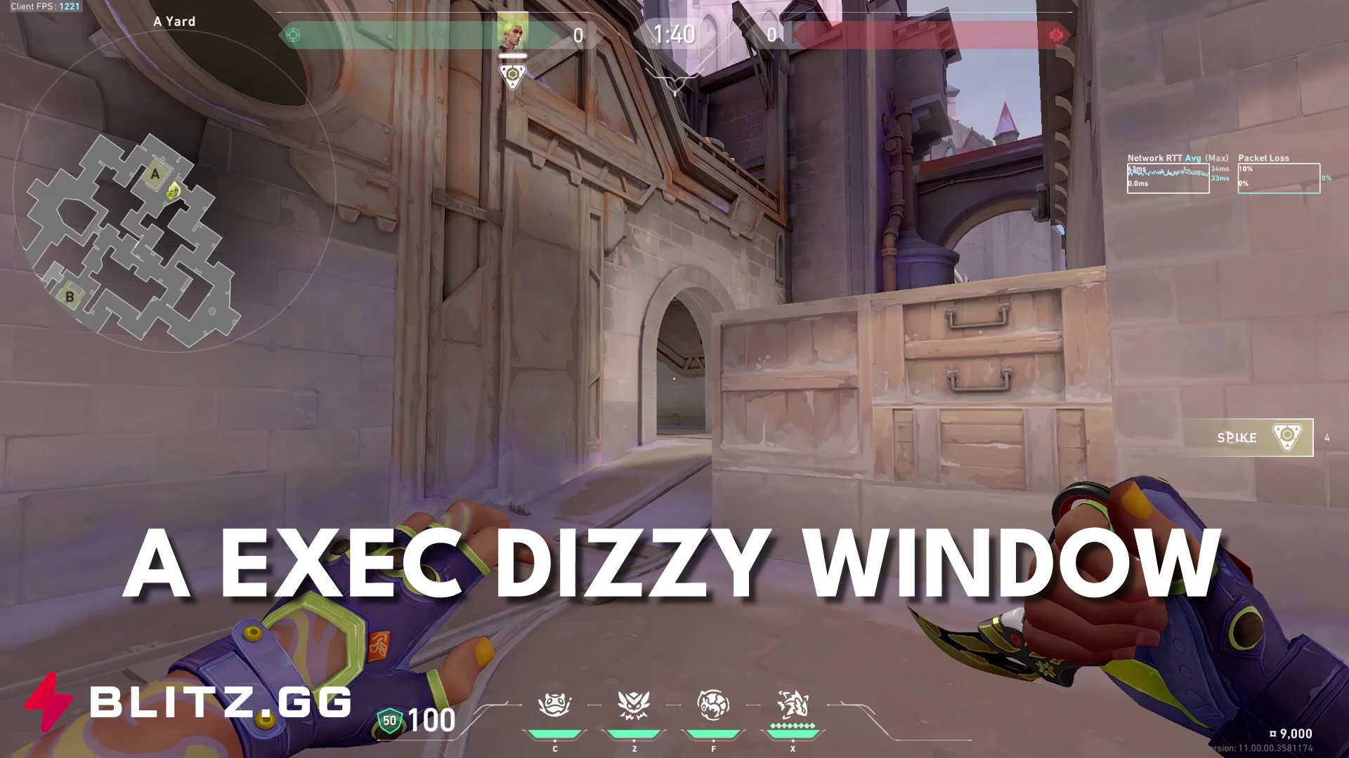 A Site Execute Window Dizzy