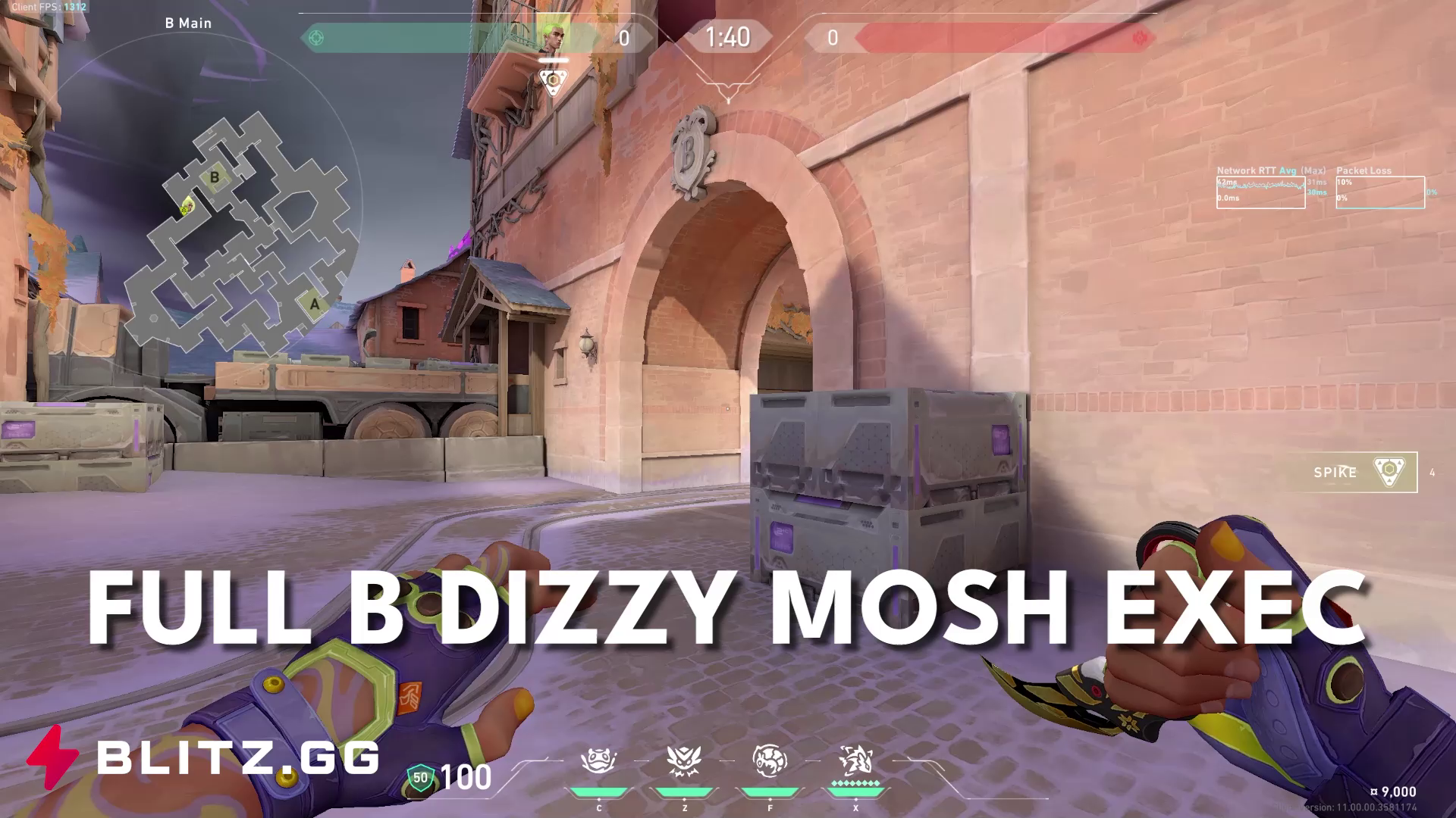 Full B Site Dizzy + Wingman Default Execute