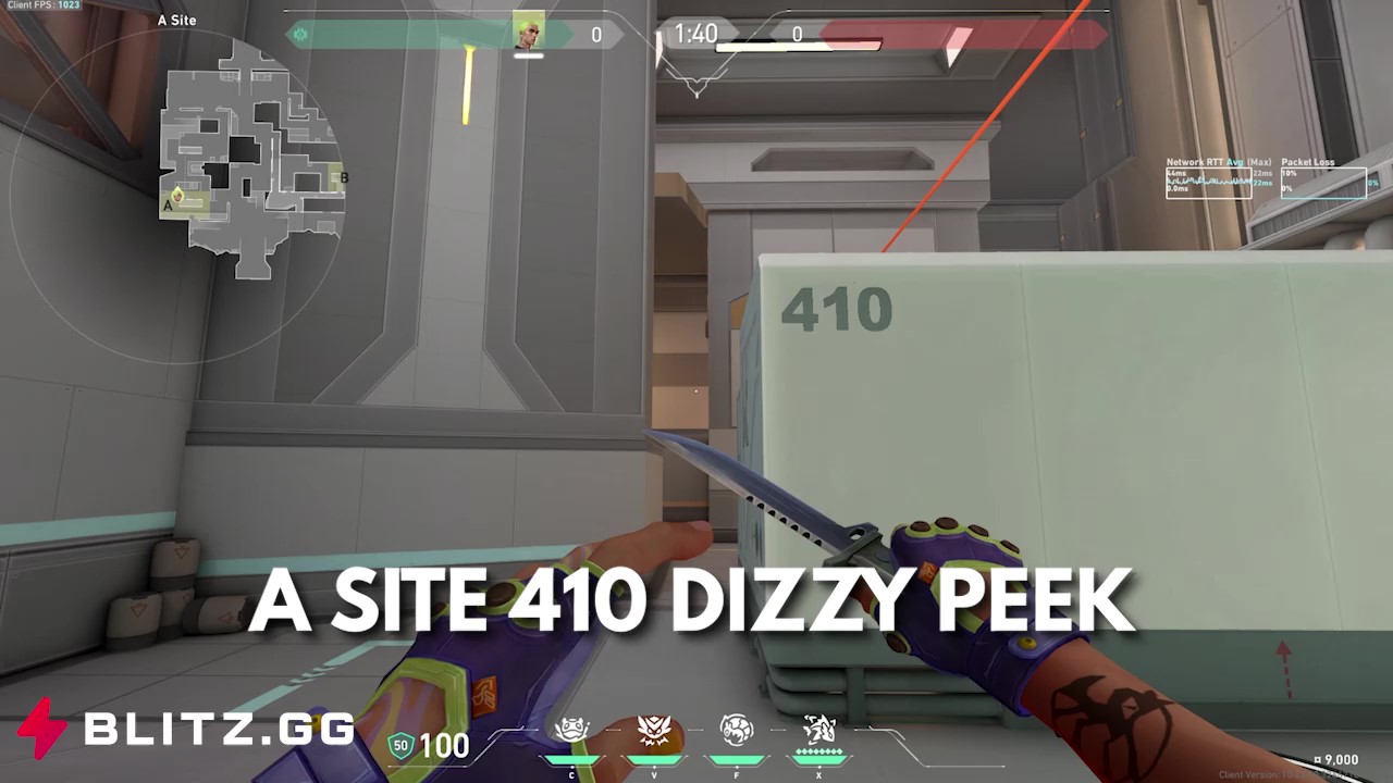 A Site 410 Dizzy Peek