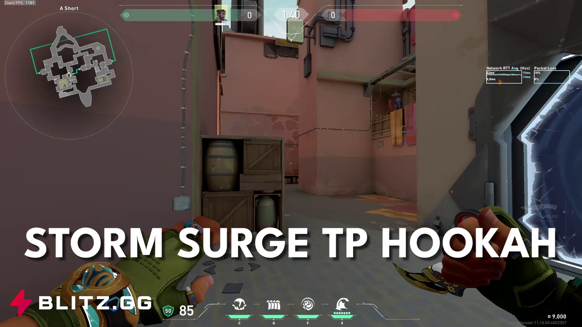 Storm Surge TP to Hookah Fight