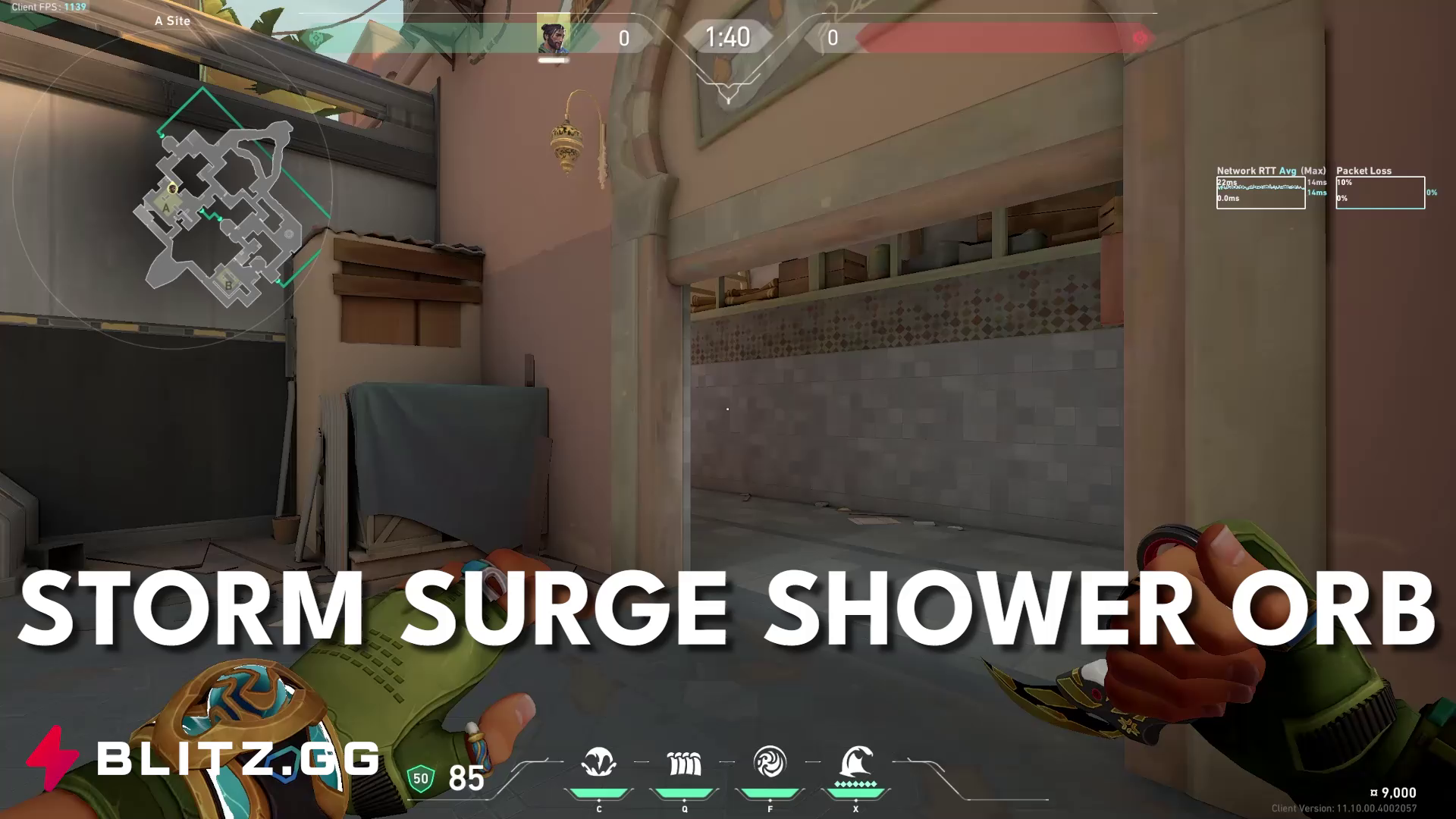 Storm Surge Shower Orb Contest