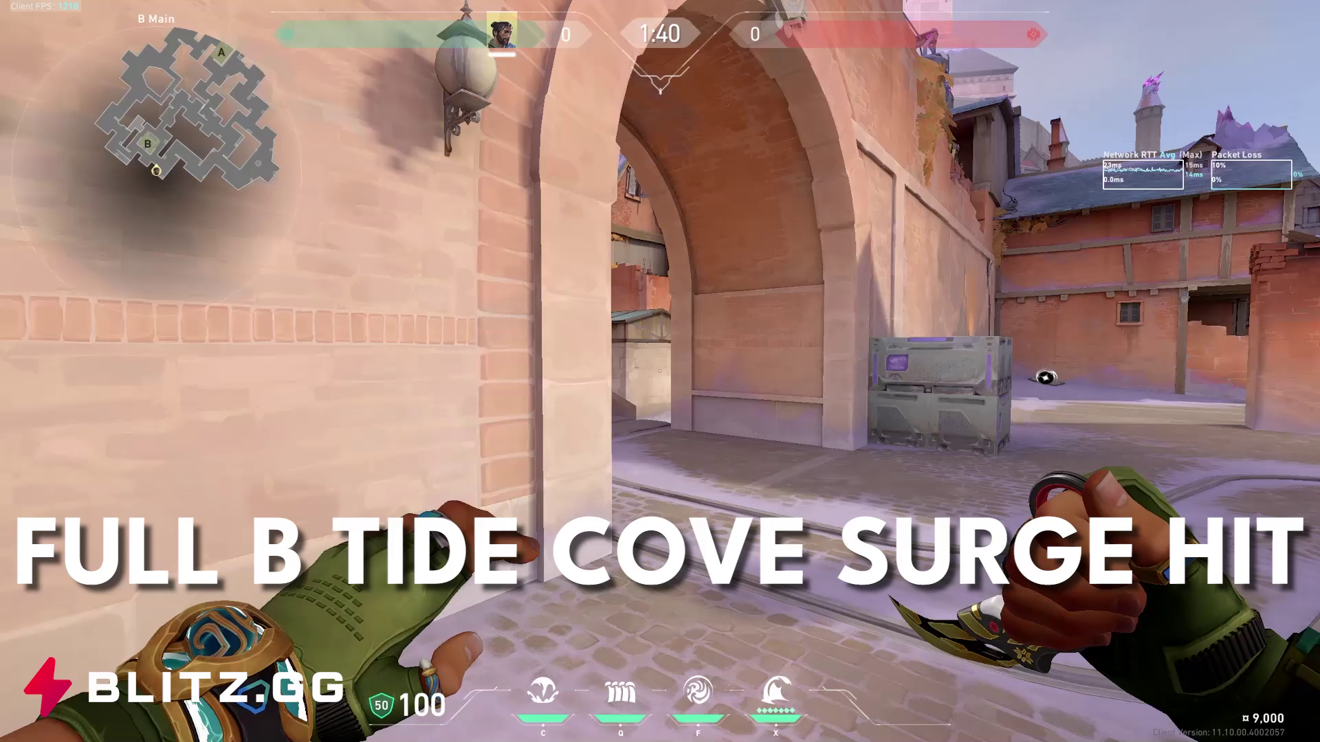 Full B Tide + Cove + Storm Surge Execute