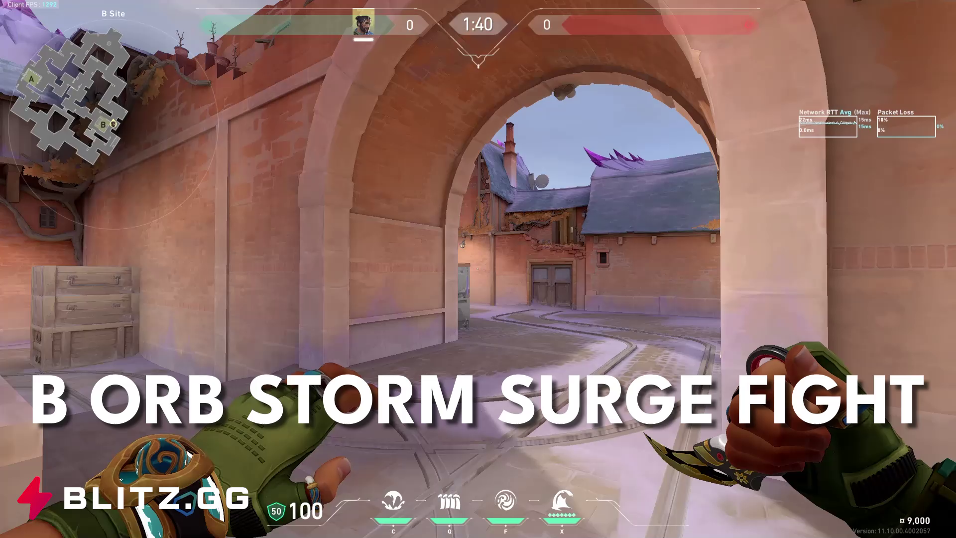 B Orb Storm Surge Fight