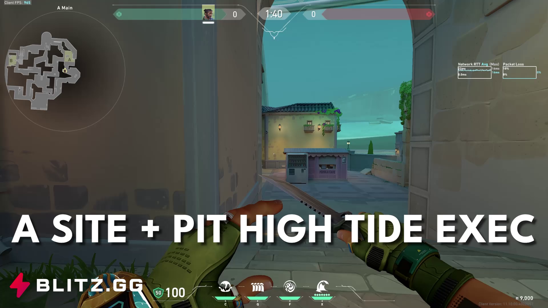 A Site + Pit High Tide Execute