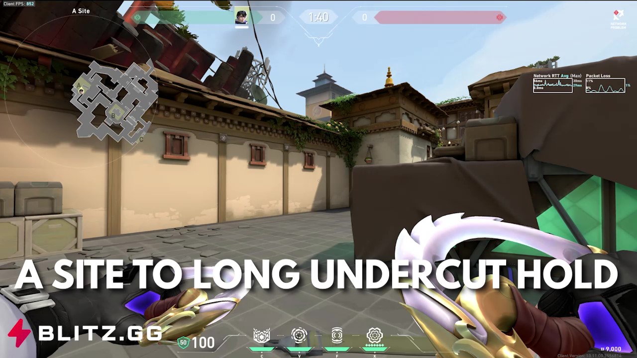 A Site to Long Undercut Hold