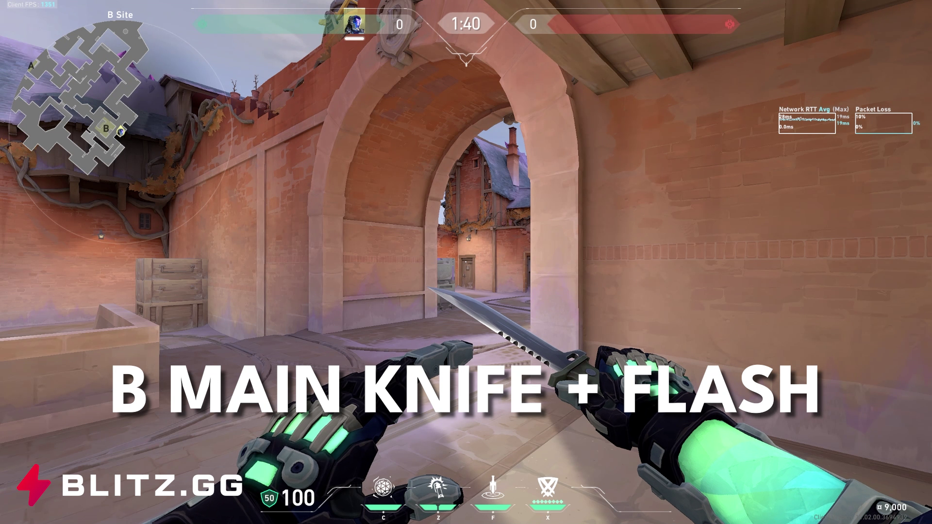 B Main Knife + Roof Flash