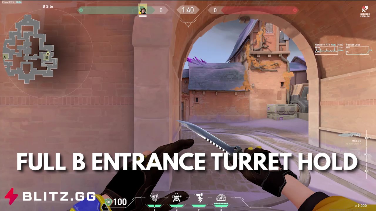 Full B Entrance Turret Hold