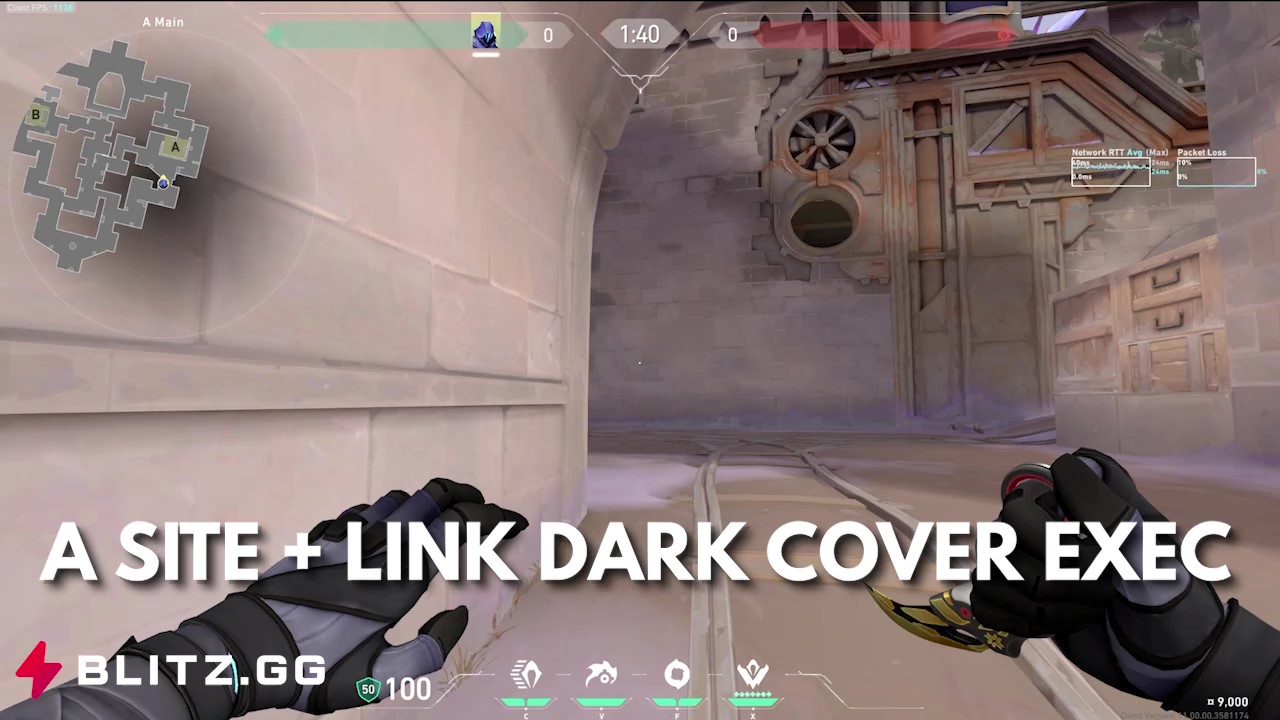 A Site + Link Dark Cover Execute