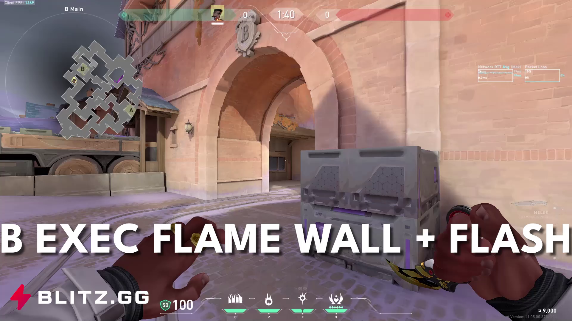 B Site Execute Blaze + Curveball