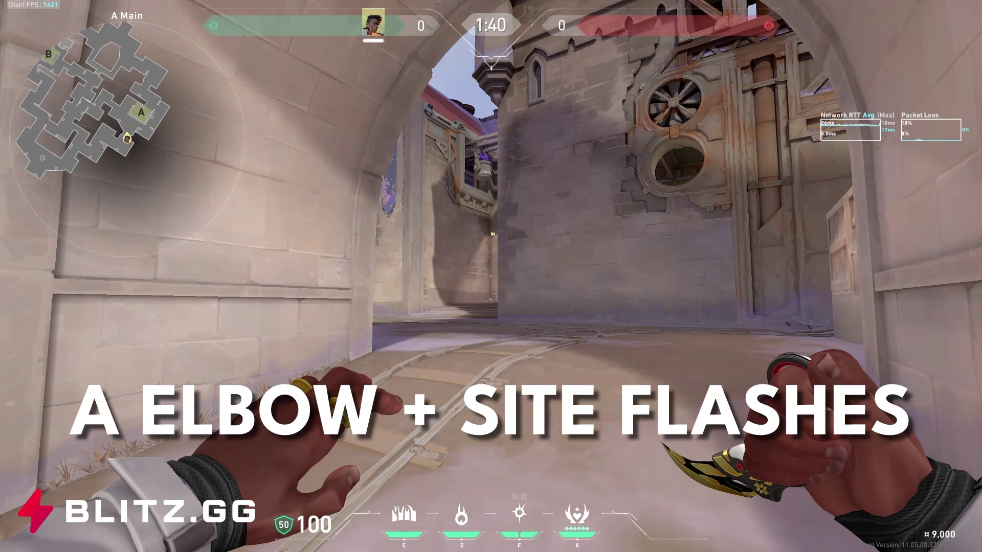 A Elbow to Site Curveball Clear