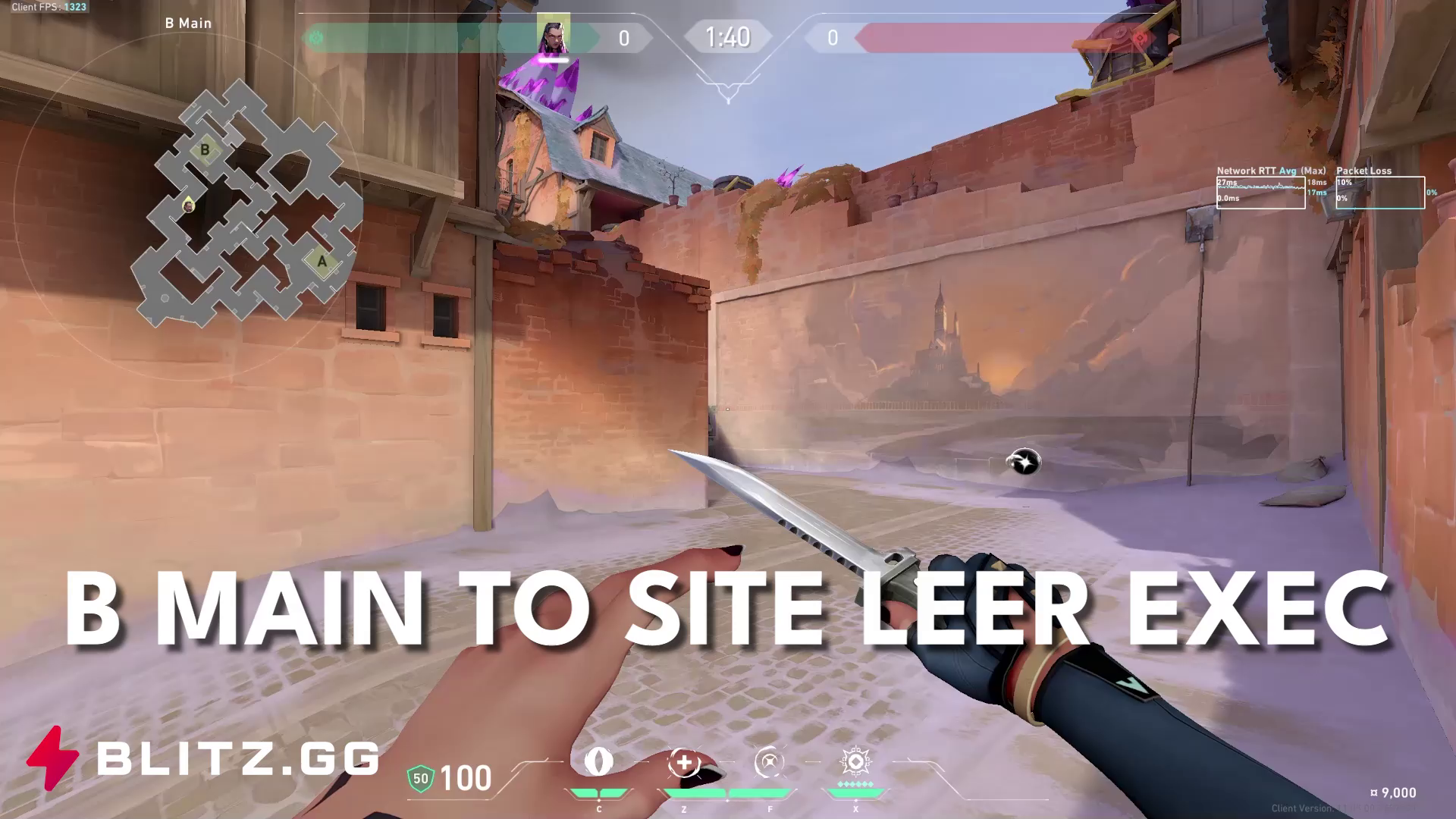 B Main to Site Leer Execute