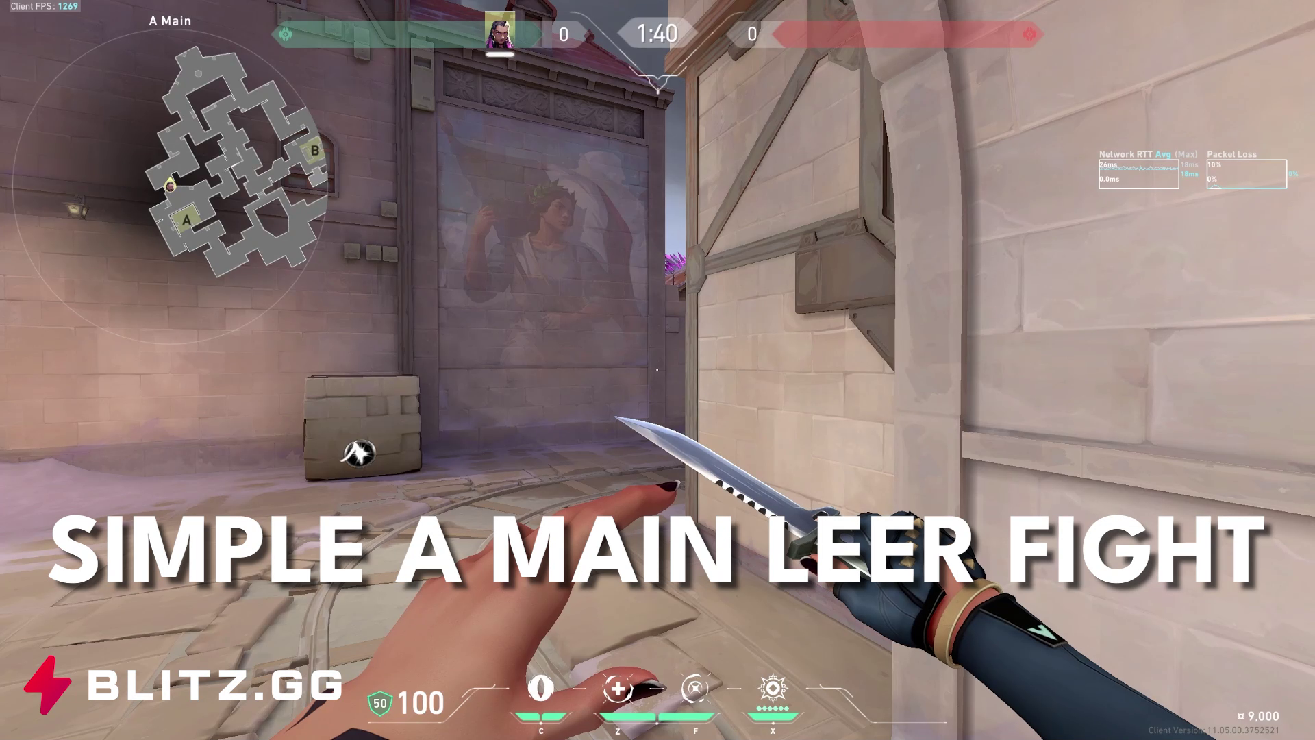 Simple A Main Leer Fight