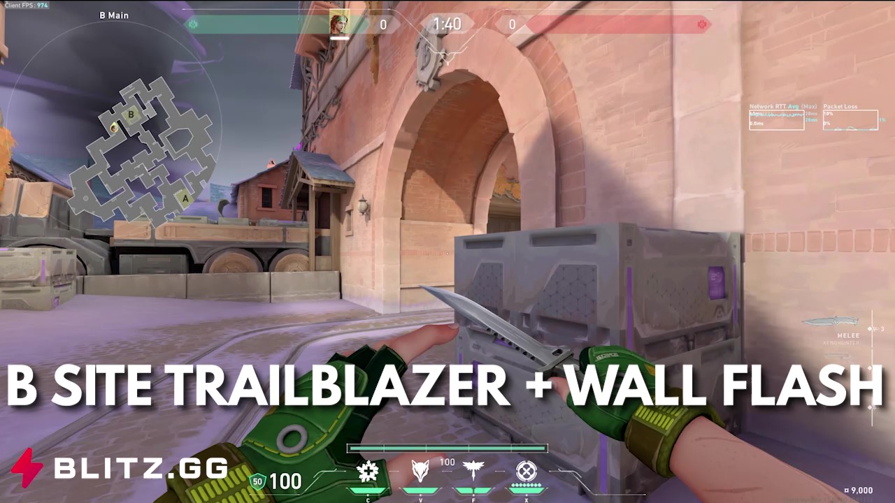 B Site Trailblazer + Wall Flash Execute