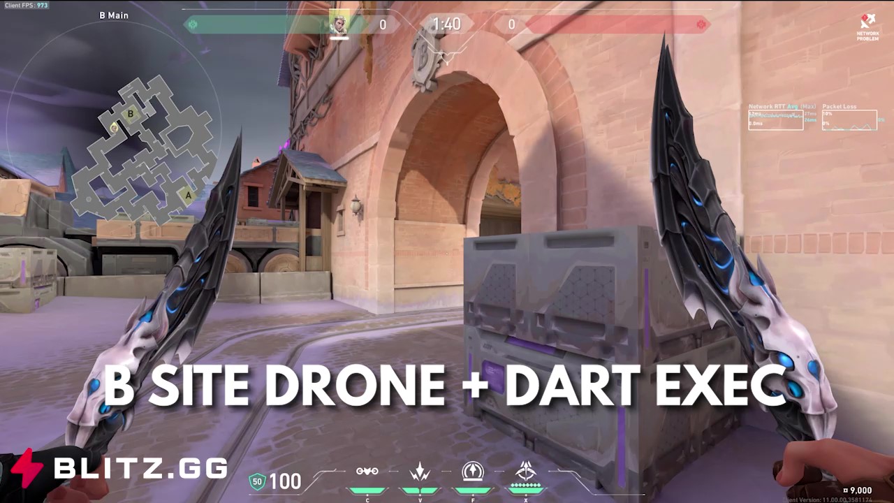 B Site Drone And Backsite Dart Execute