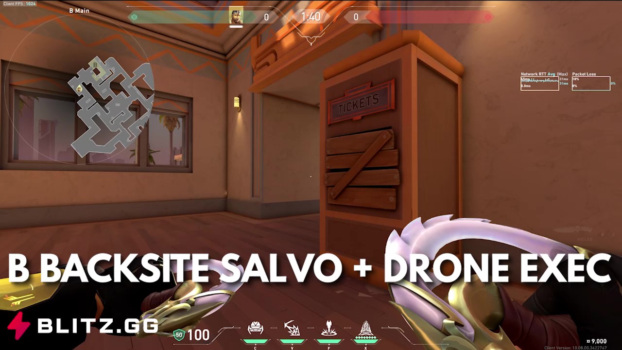 B Backsite Salvo + Drone Execute