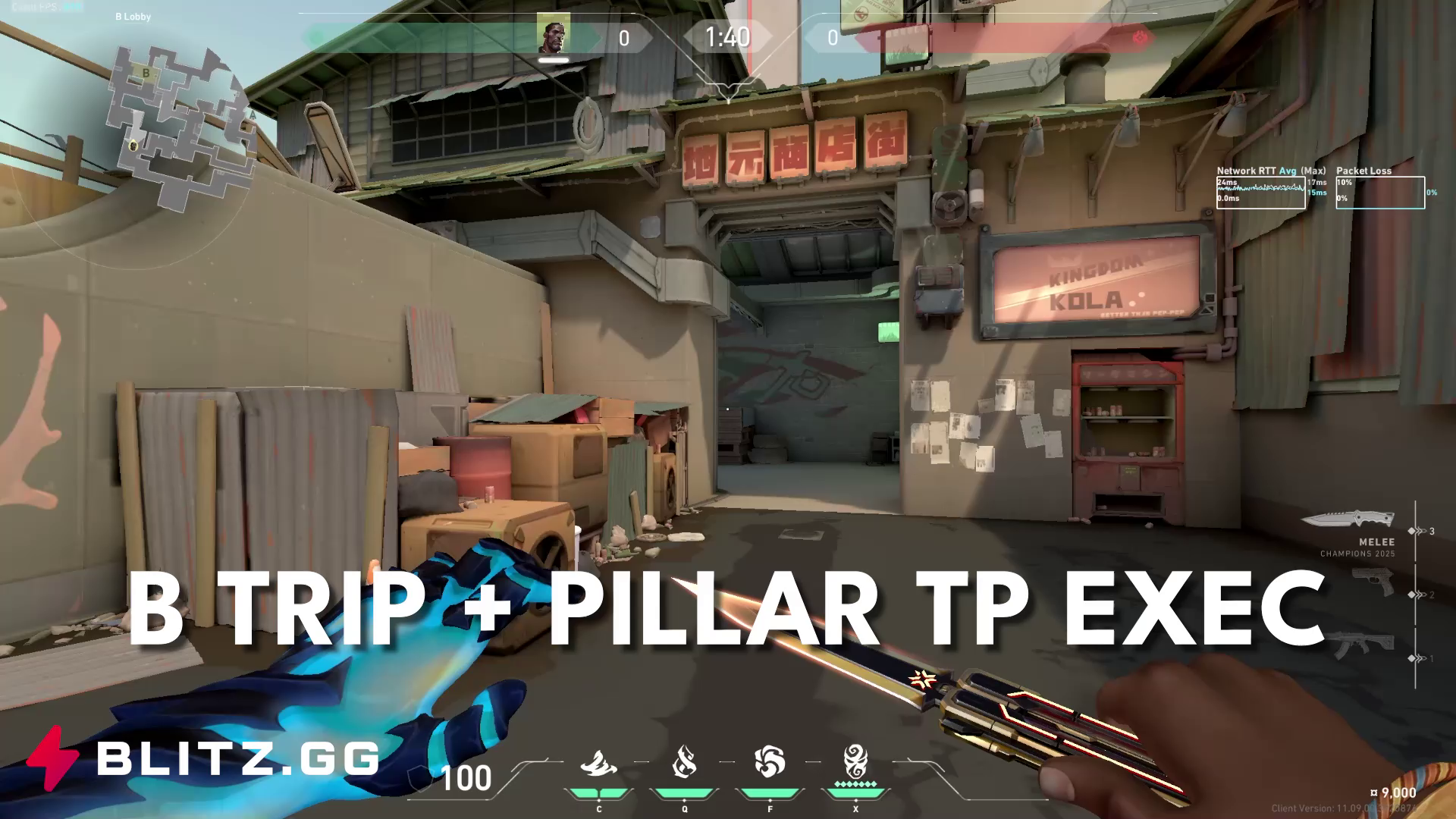 B Trip + Pillar Crosscut Execute