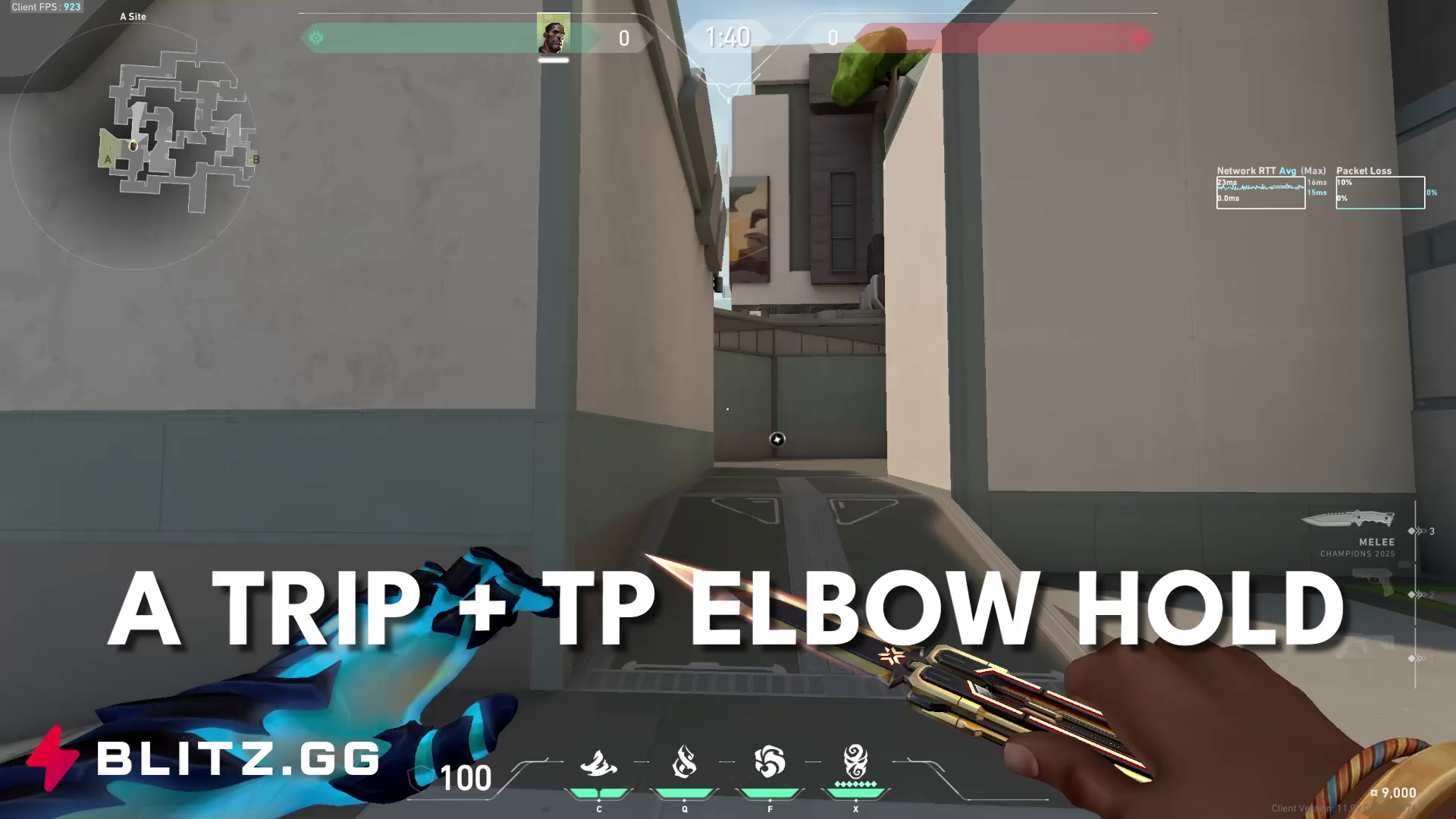 A Main Chokehold + Crosscut to Elbow Hold