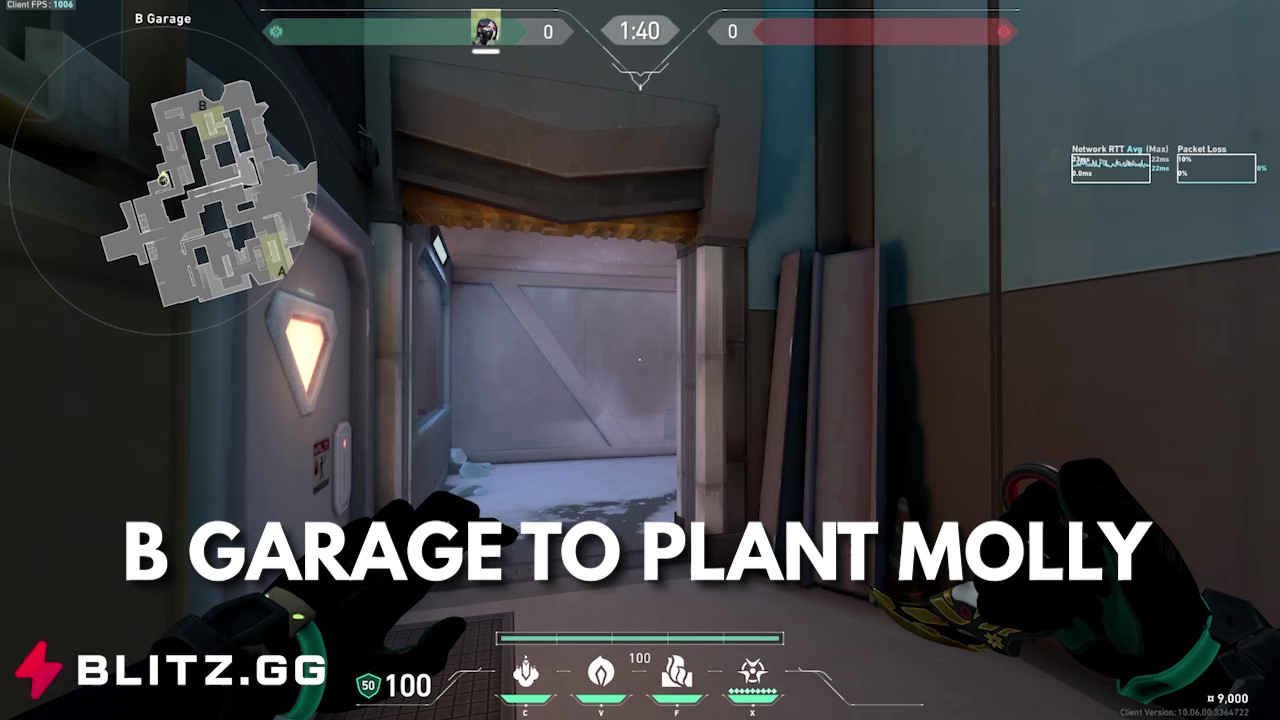 B Garage to Plant Molly