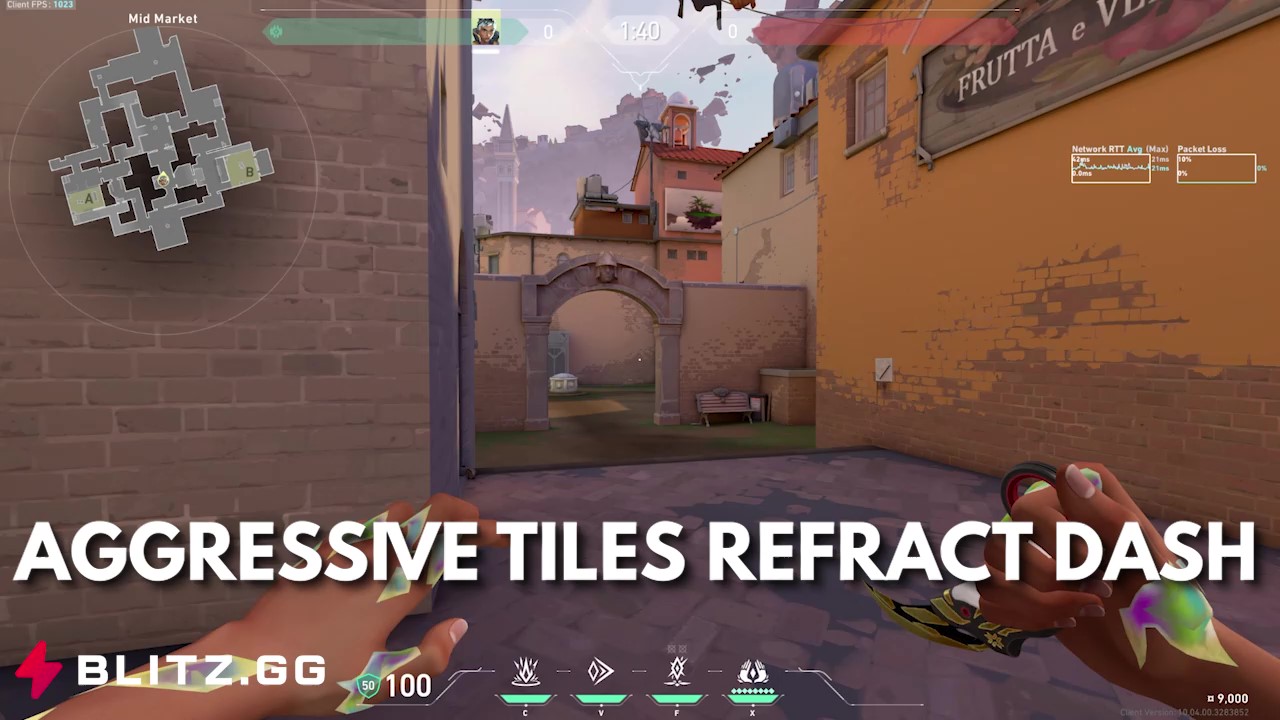 Aggressive Light Speed + Refract Tiles