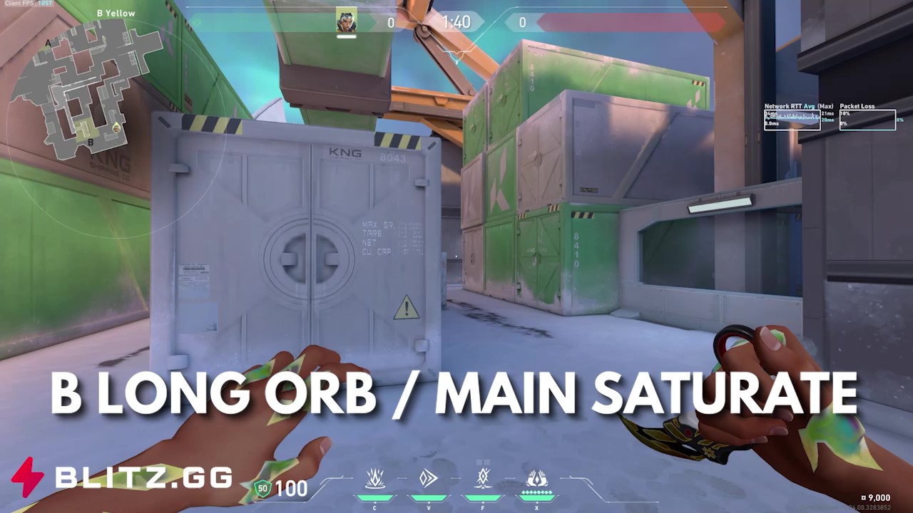 B Long Orb / Main Saturate