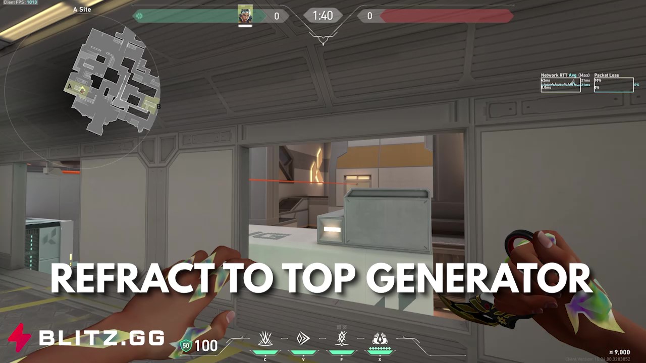 Refract to Top Screens