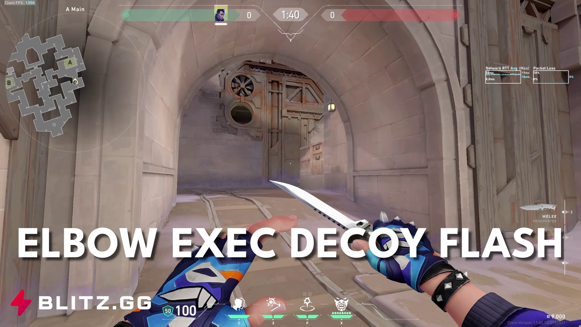 A Elbow Execute Decoy Flash Take