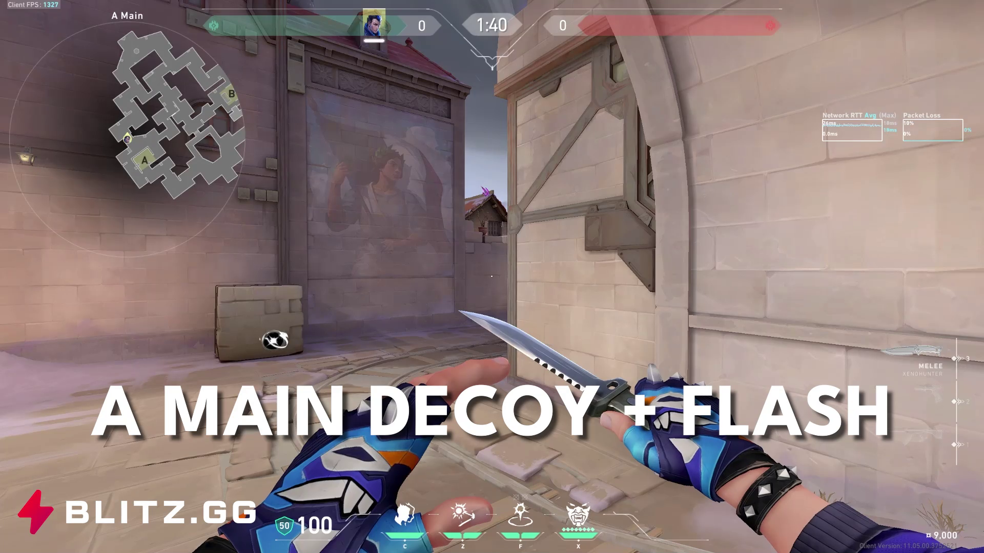 A Main Decoy + Flash Peek